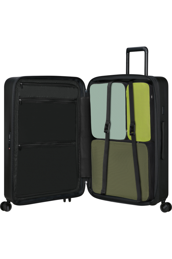 Samsonite Restackd Spinner Expandable 75cm  Nero