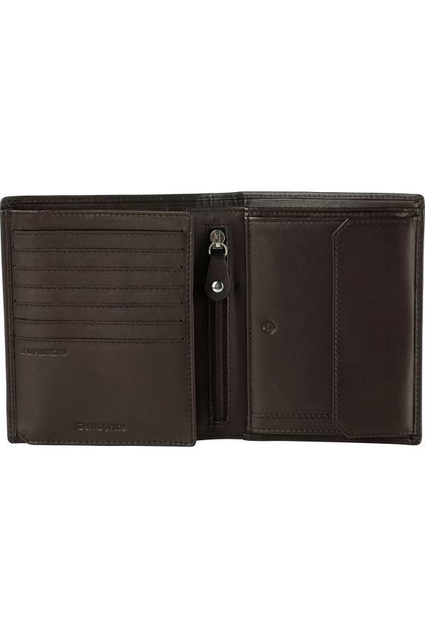 Samsonite Attack 2 Slg 122 - W 11CC+HFL+W+C+Z+2C  Ebony Brown Samsonite Attack 2 Slg 122 - W 11CC+HFL+W+C+Z+2C  Ebony Brown