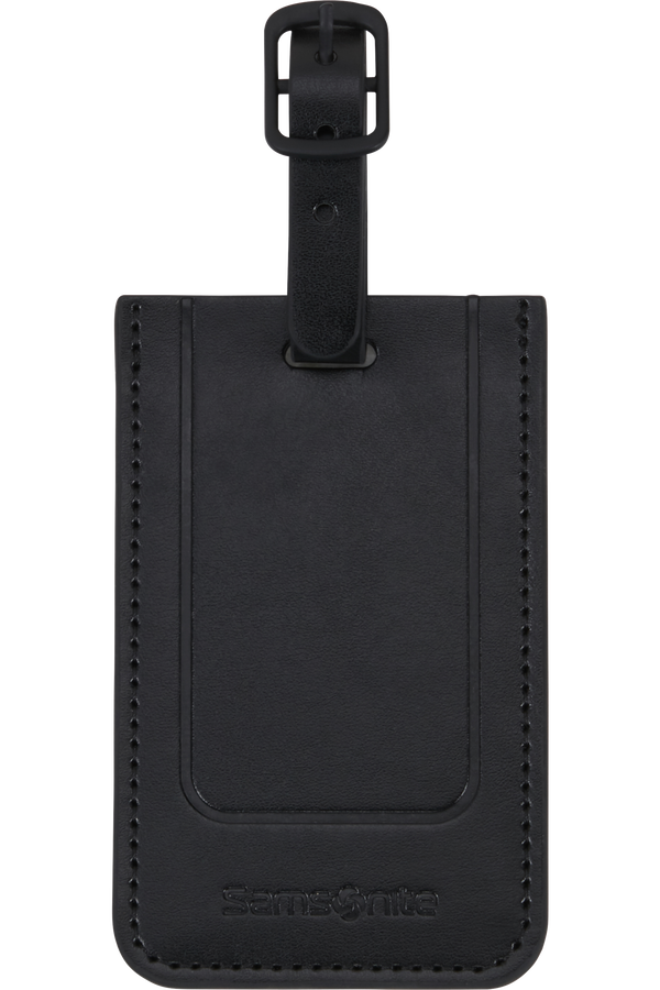 Samsonite Ta Revolution Rectangle Luggage Tag x2  Nero