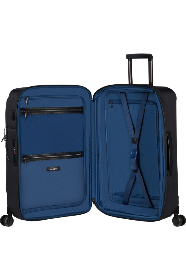 Samsonite Splendix Spinner DF Expandable 67cm  Nero Samsonite Splendix Spinner DF Expandable 67cm  Nero