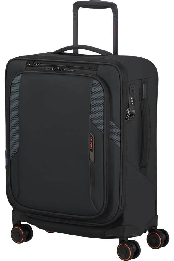 Samsonite Glazed Spinner Expandable 55cm  Nero