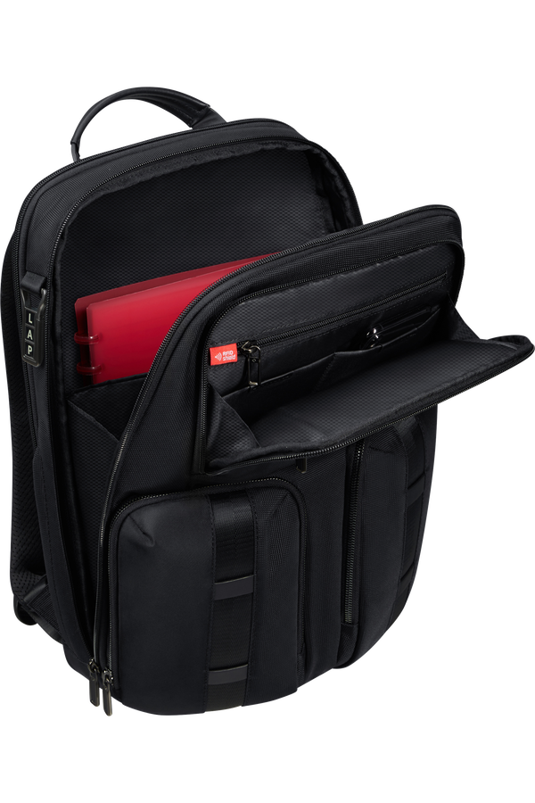 Samsonite Urban-Eye Backpack 15.6' 2 Pockets 15.6'  Nero