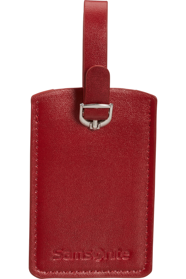 Samsonite Global Ta Rectangle Luggage Tag x2 Rosso