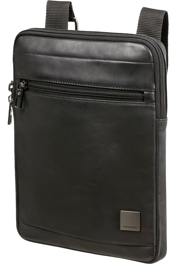 Samsonite Hip-Square Lth Flat Tabl.Cr.Over L 9.7inch Nero Samsonite Hip-Square Lth Flat Tabl.Cr.Over L 9.7inch Nero