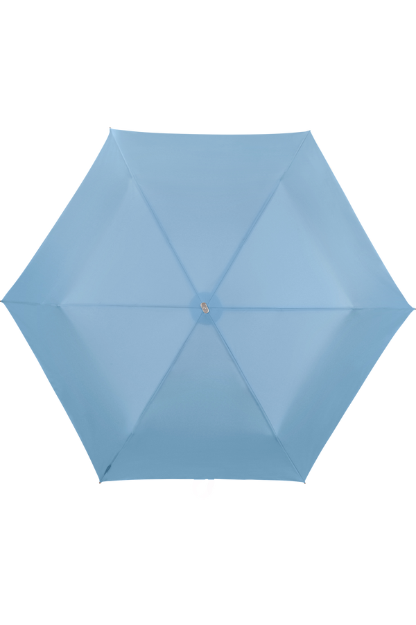 Samsonite Alu Drop S 3 Sect. Manual Flat  Graphite Blue