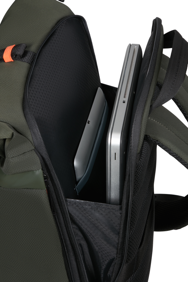 Samsonite Moderny Rolltop Backpack 15.6  Verde