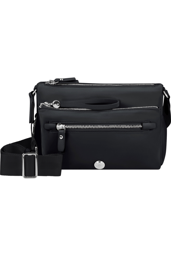 Samsonite Karissa Evo Shoulder Bag + Pouch  Nero