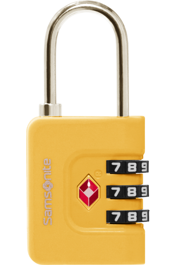 Samsonite Ta Revolution Combilock 3 dial TSA  Giallo