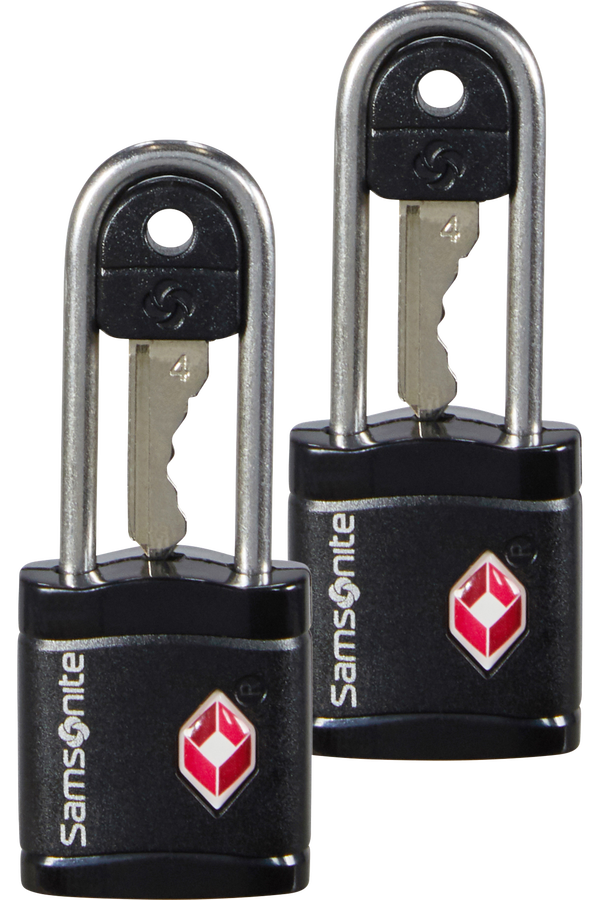 Samsonite Global Ta Key Lock TSA x2 Nero
