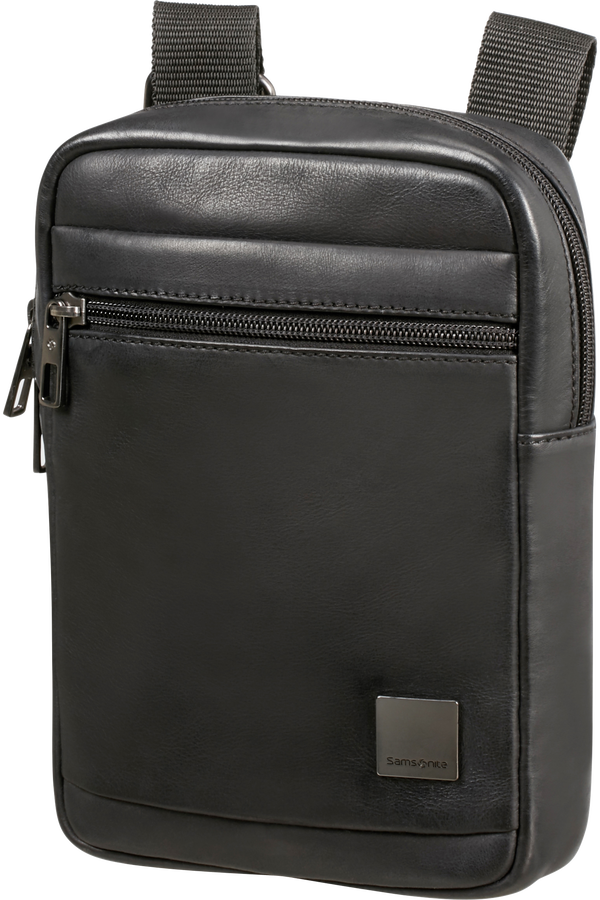 Samsonite Hip-Square Lth Crossover S Nero Samsonite Hip-Square Lth Crossover S Nero