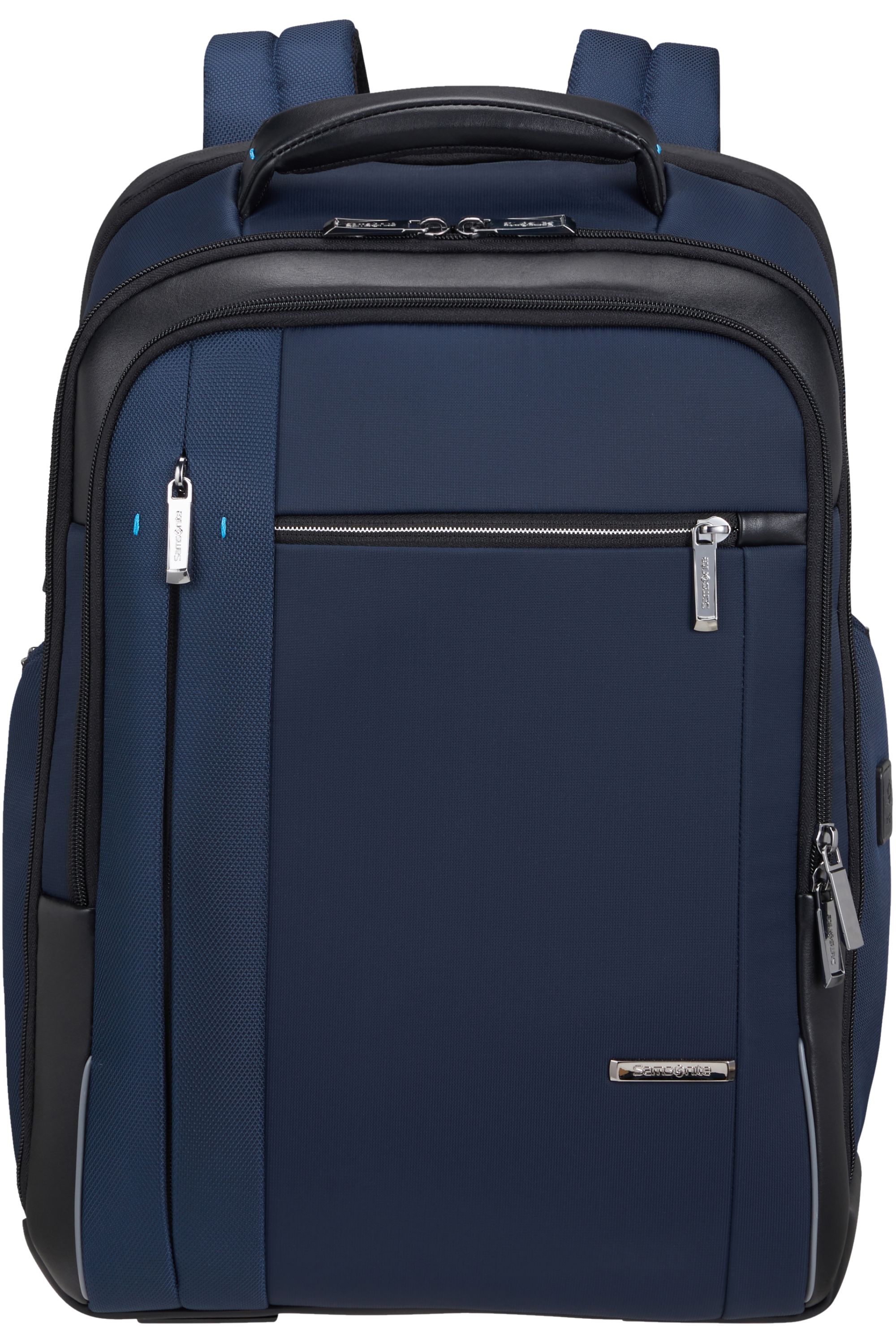 samsonite navy blue backpack