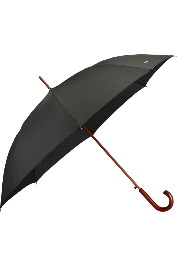 Samsonite Wood Classic S Stick Man Auto Open  Nero