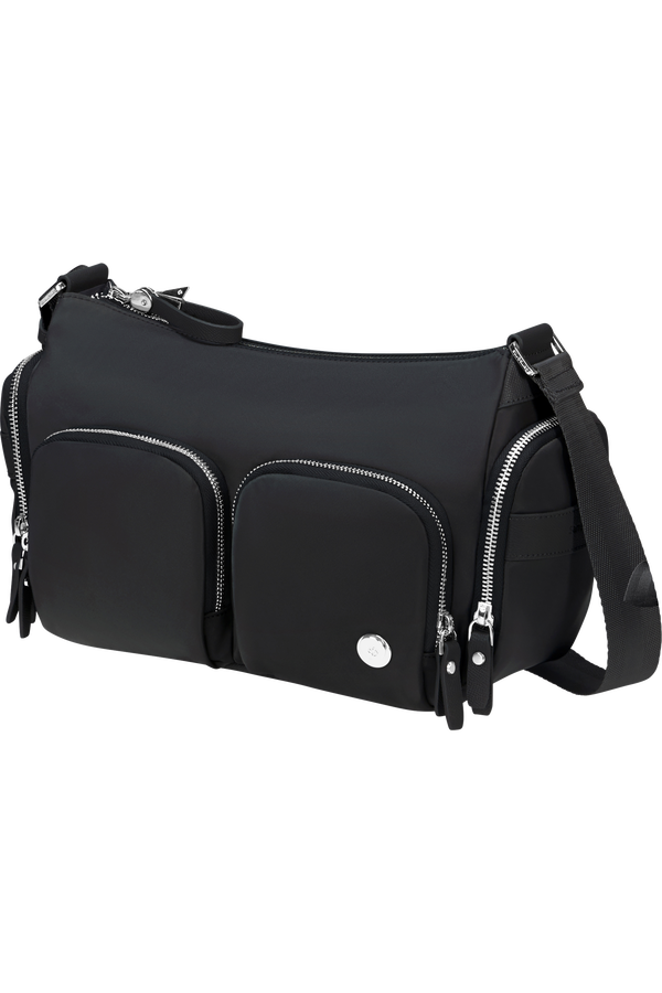 Samsonite Karissa Evo Shoulder Bag Multi Pkt  Nero
