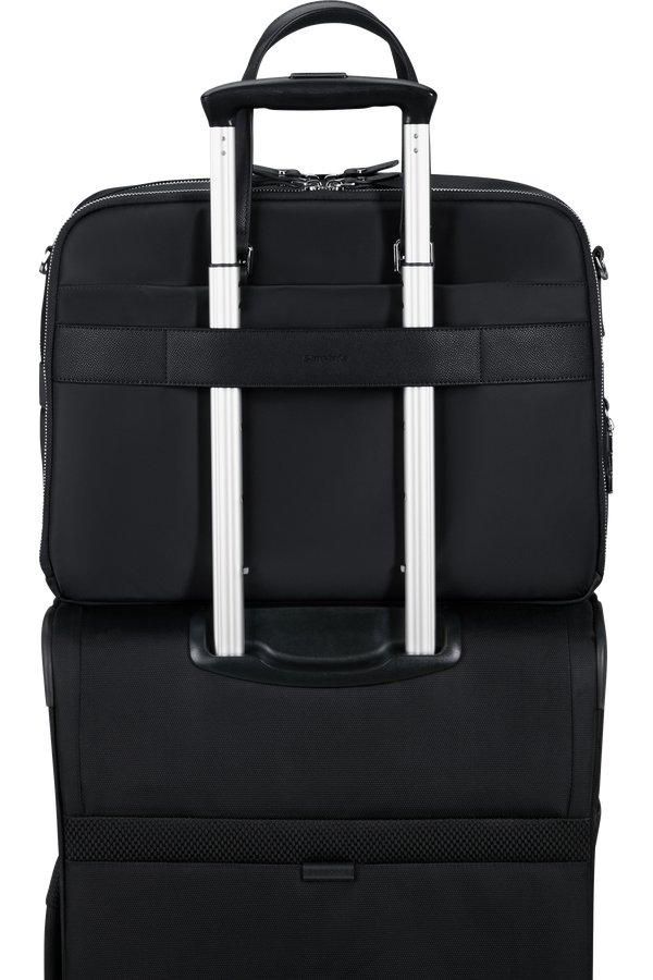 Samsonite Karissa Evo Bailhandle 15.6' 2 Comp  Nero Samsonite Karissa Evo Bailhandle 15.6' 2 Comp  Nero