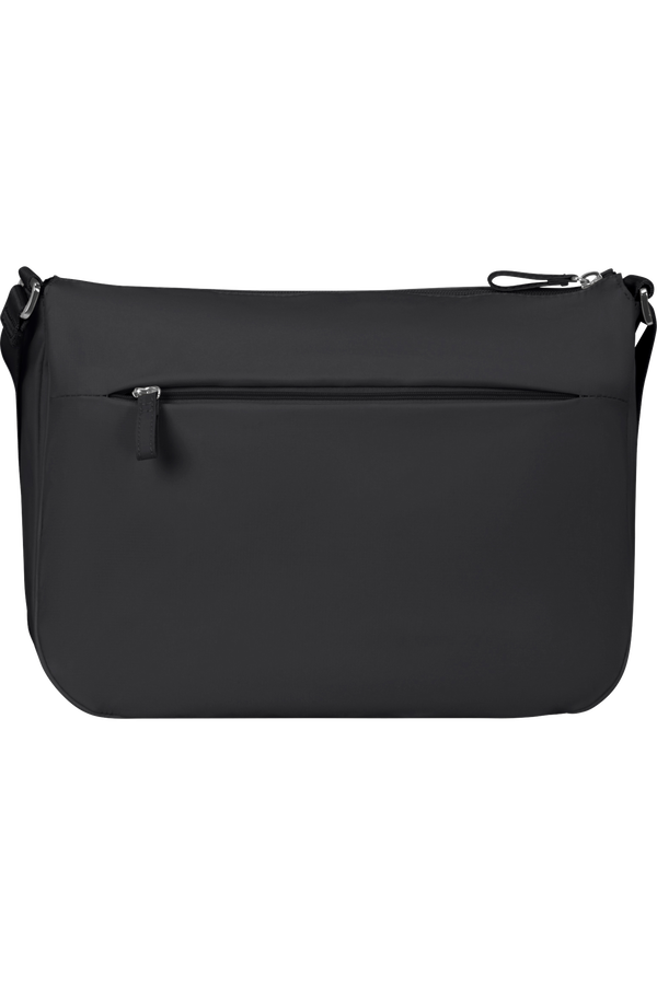 Samsonite Move 5.0 Hobo Bag Round 3 Comp.  Nero Samsonite Move 5.0 Hobo Bag Round 3 Comp.  Nero