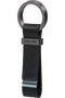 Samsonite Flagged Slg 528 - Key Ring 2 Rings  Nero