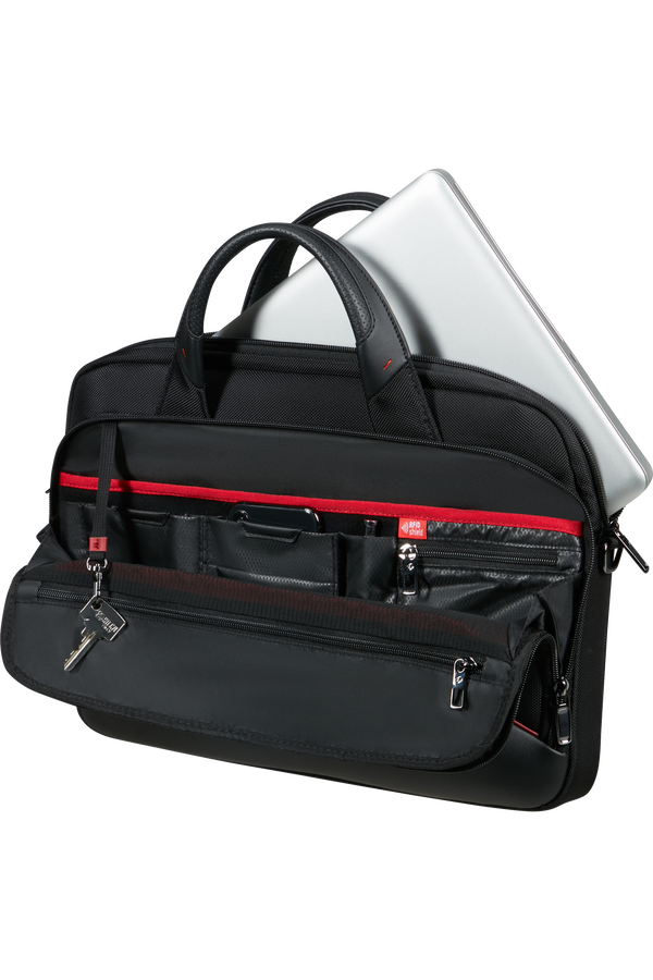 Samsonite Pro-DLX 6 Slim Briefcase 15.6'  Nero