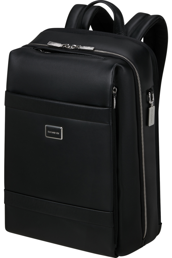Image Biz Leather Zaino 14.1" | Samsonite Image Biz Leather Backpack 14.1'  Nero