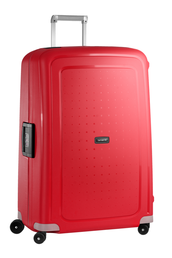 Samsonite S'Cure Spinner 81cm Crimson Red/Black Samsonite S'Cure Spinner 81cm Crimson Red/Black