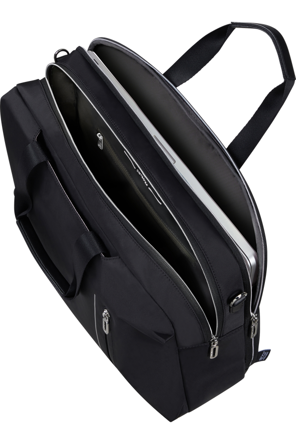 Samsonite Ongoing Bailhandle 15.6' 2 Compartments  Nero Samsonite Ongoing Bailhandle 15.6' 2 Compartments  Nero