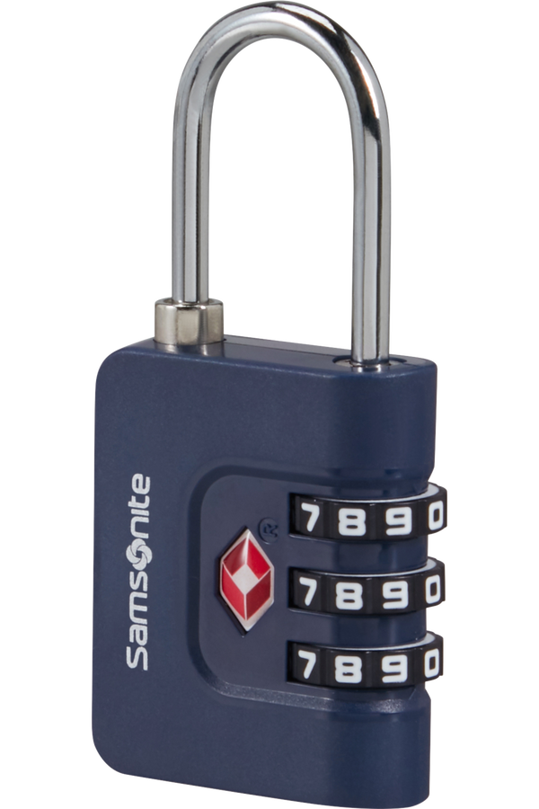 Samsonite Ta Revolution Combilock 3 dial TSA  Midnight Blue