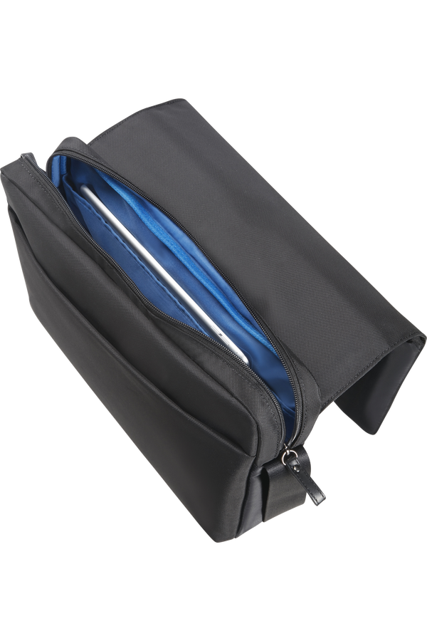 Samsonite Hip-Tech 2 Messenger 12.9'+Flap  Nero