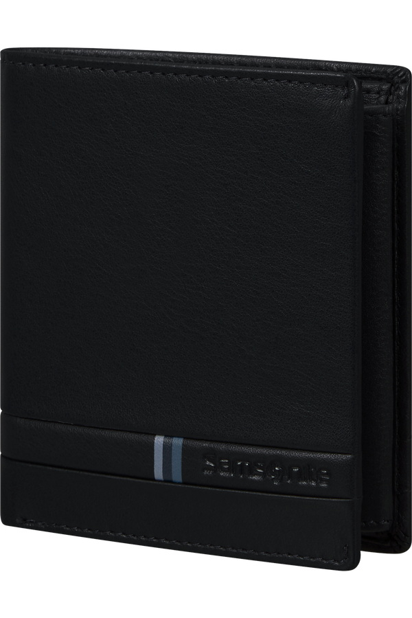 Samsonite Flagged Slg 144 - W S 8CC+HFL+C+2C  Nero