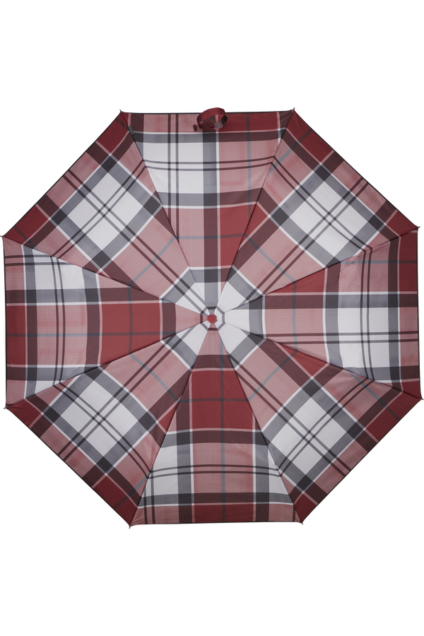 Samsonite Alu Drop S Safe 3 Sect. Auto O/C  Dark Red Check Samsonite Alu Drop S Safe 3 Sect. Auto O/C  Dark Red Check