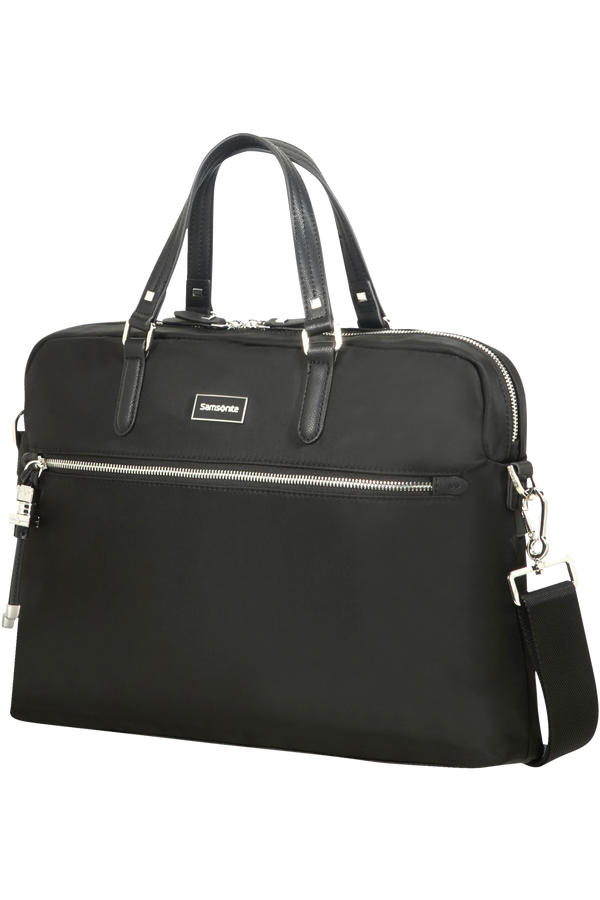 Samsonite Karissa Biz Bailhandle 15.6inch Nero Samsonite Karissa Biz Bailhandle 15.6inch Nero