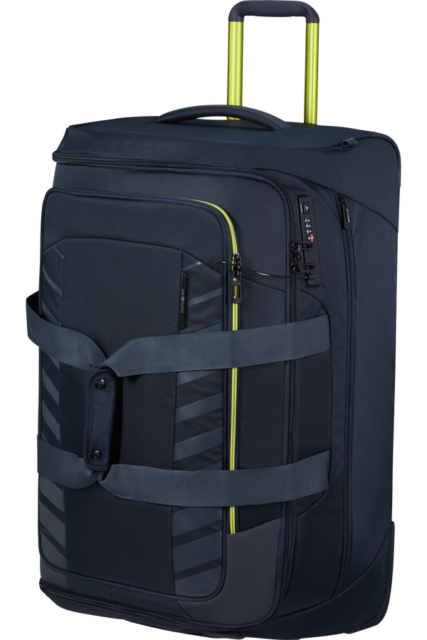 Samsonite Respark Duffle with wheels 74cm  Midnight Blue/Lime