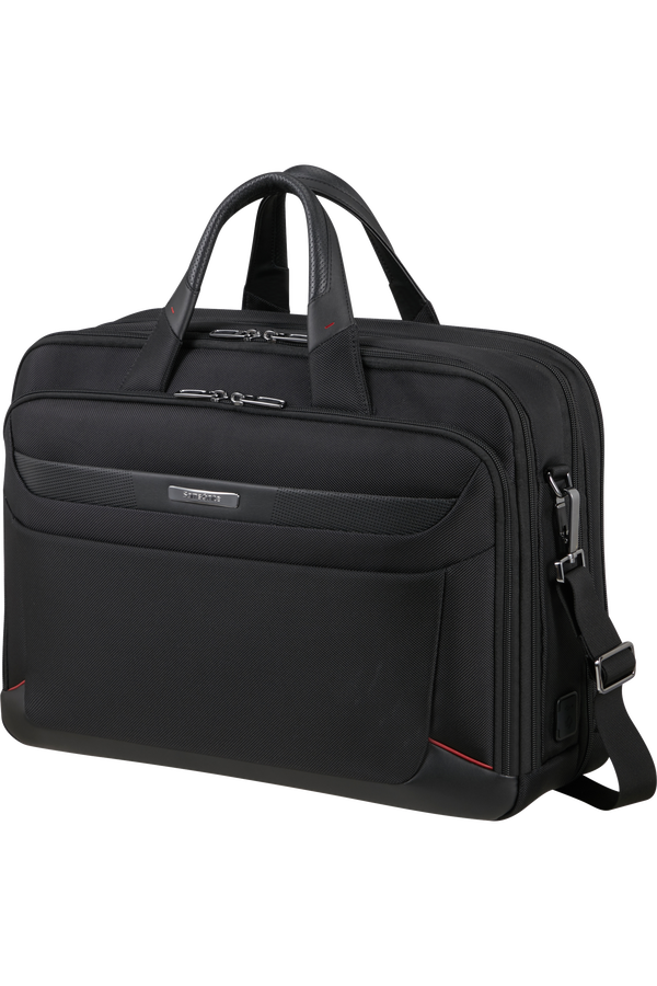 Samsonite Pro-Dlx 6 Bailhandle Expandable 17.3'  Nero Samsonite Pro-Dlx 6 Bailhandle Expandable 17.3'  Nero