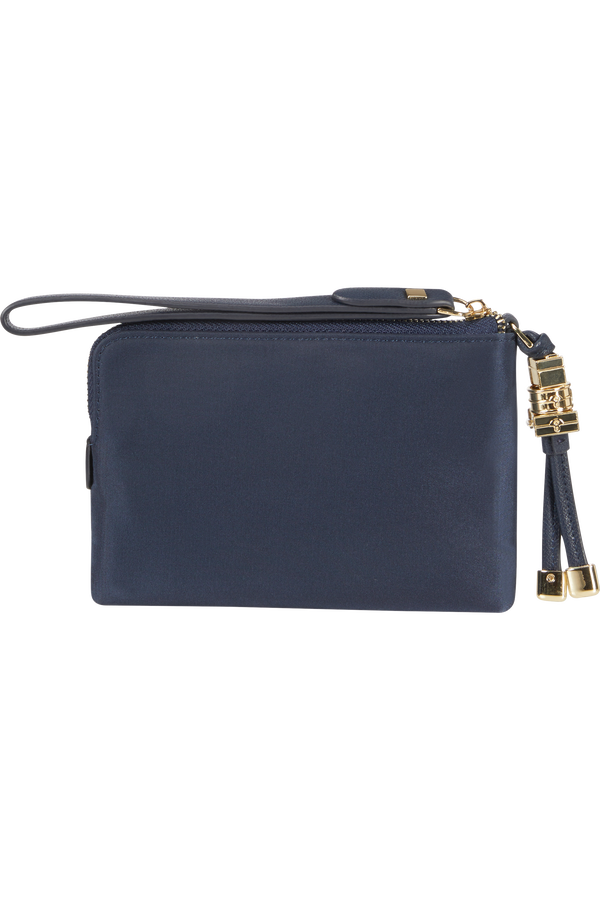 Samsonite Karissa Slg Flat Pouch 3CC  Dark Navy Samsonite Karissa Slg Flat Pouch 3CC  Dark Navy