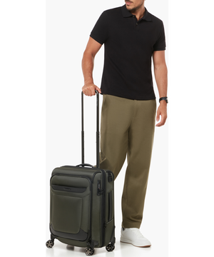 Pro-DLX 6 Trolley Espandibile (4 ruote) 55cm 55 x 40 x 23/28 cm | 3.2 kg