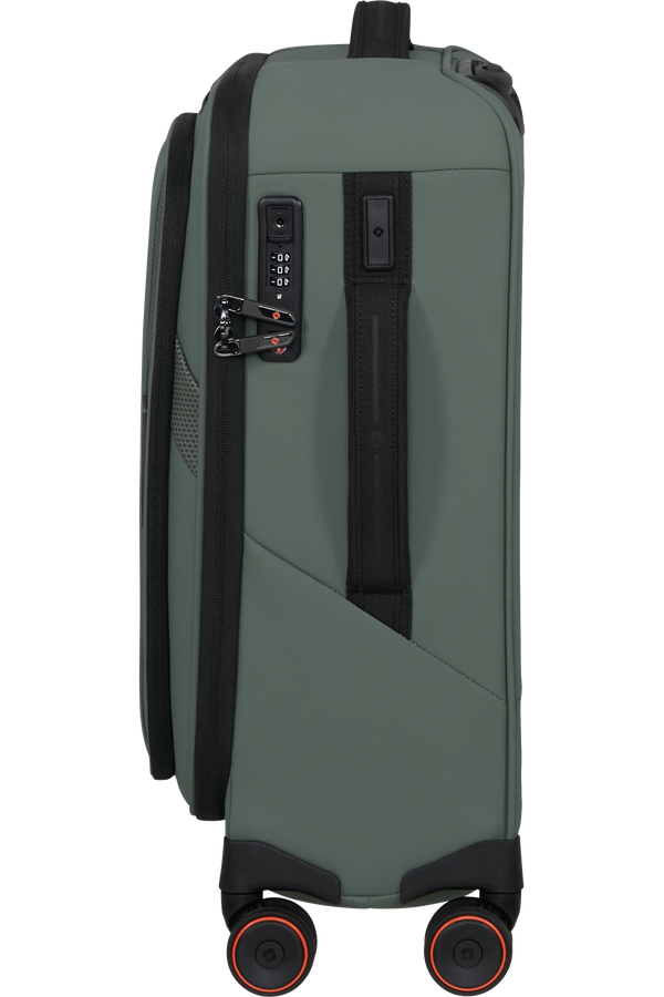 Samsonite Glazed Spinner Expandable 55cm  Sage green