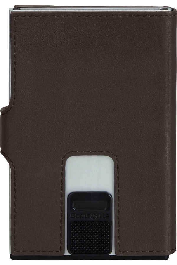 Samsonite Alu Fit 202 - Slide-up Wallet  Dark Brown Samsonite Alu Fit 202 - Slide-up Wallet  Dark Brown