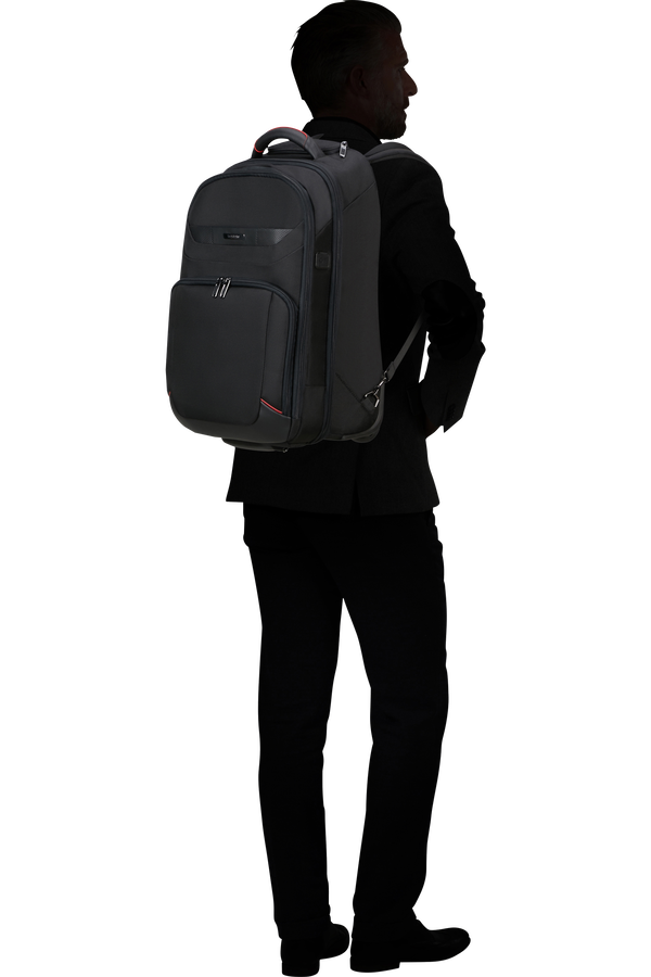Samsonite Pro-DLX 6 Laptop Backpack with Wheels  17.3inch Nero Samsonite Pro-DLX 6 Laptop Backpack with Wheels  17.3inch Nero