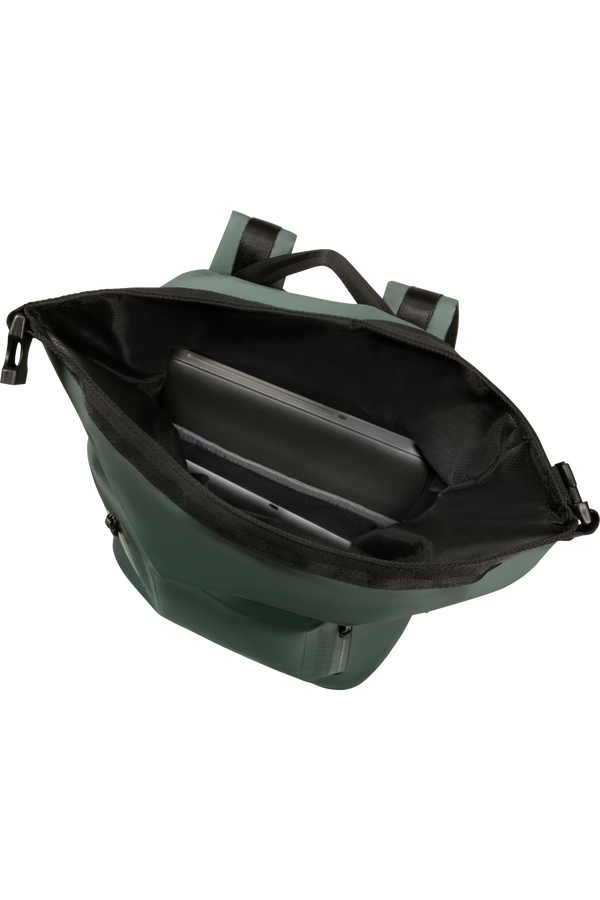 Samsonite Coatify Biz IPX4 Rolltop Backpack 15.6'  Verde