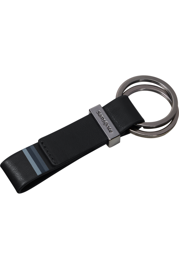 Samsonite Flagged Slg 528 - Key Ring 2 Rings  Nero