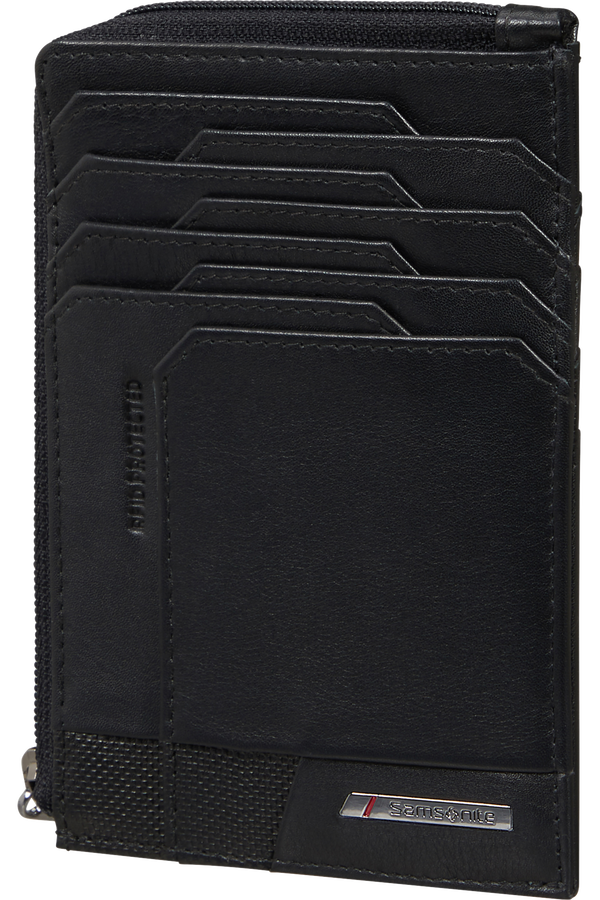 Samsonite Pro-Dlx 6 Slg 727-ALL IN ONE WALLET ZIP  Nero