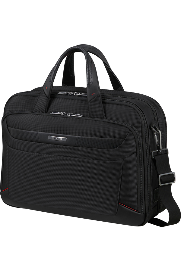 Samsonite Pro-Dlx 6 Bailhandle Expandable 15.6'  Nero