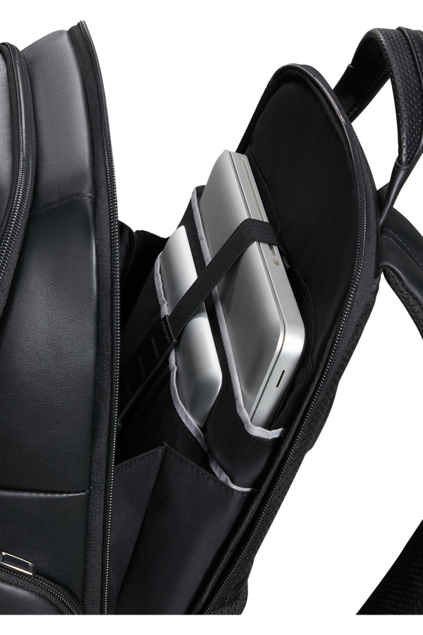 Samsonite Pro-Dlx 6 Leather Backpack 15.6'  Nero Samsonite Pro-Dlx 6 Leather Backpack 15.6'  Nero