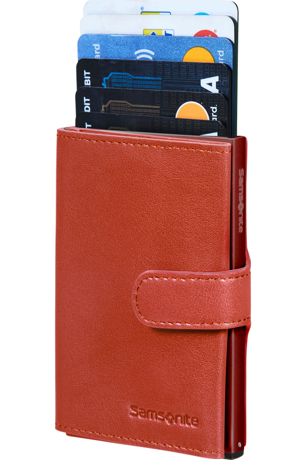 Samsonite Alu Fit 202 - Slide-up Wallet  Arancione