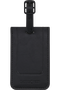 Samsonite Ta Revolution Rectangle Luggage Tag x2  Nero