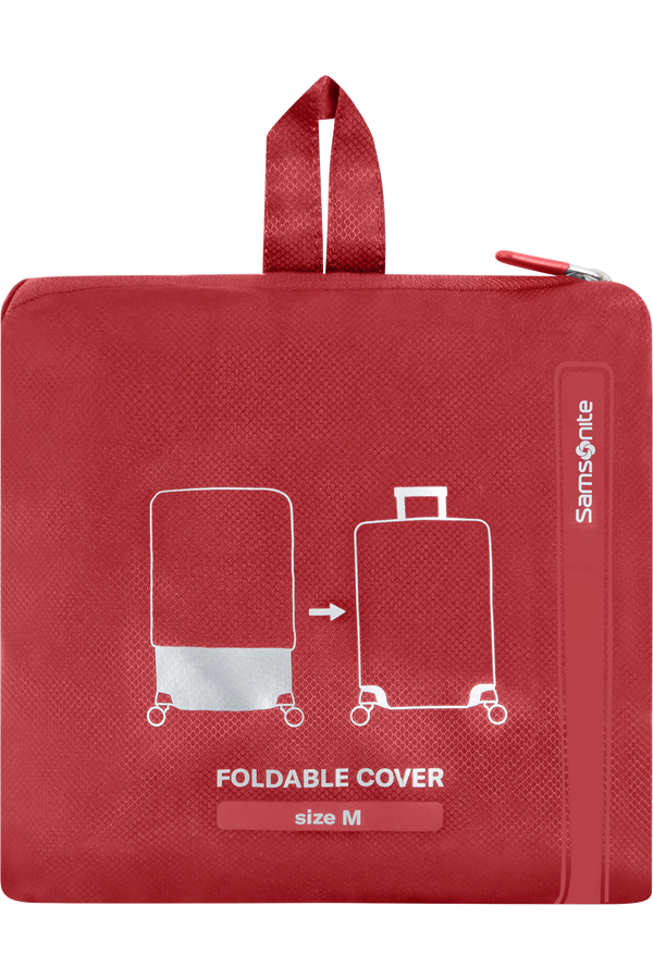 Samsonite Ta Revolution Foldable Luggage Cover M  Rosso
