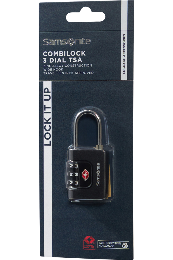 Samsonite Ta Revolution Combilock 3 dial TSA  Nero