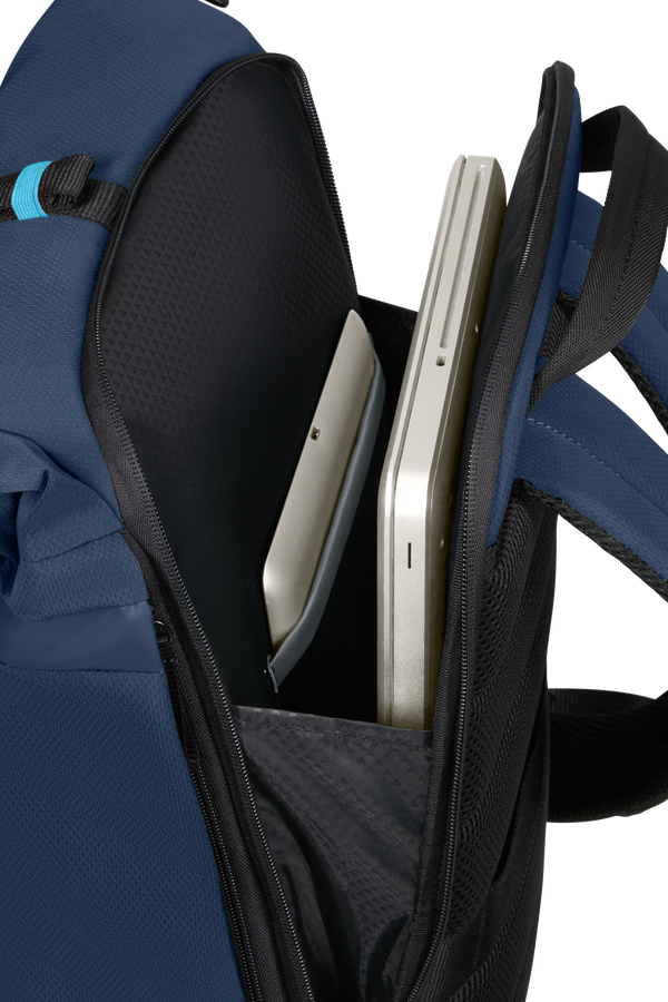 Samsonite Moderny Rolltop Backpack 15.6  Blu