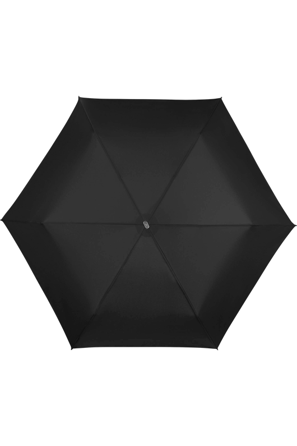 Samsonite Alu Drop S 3 Sect. Manual Flat  Nero