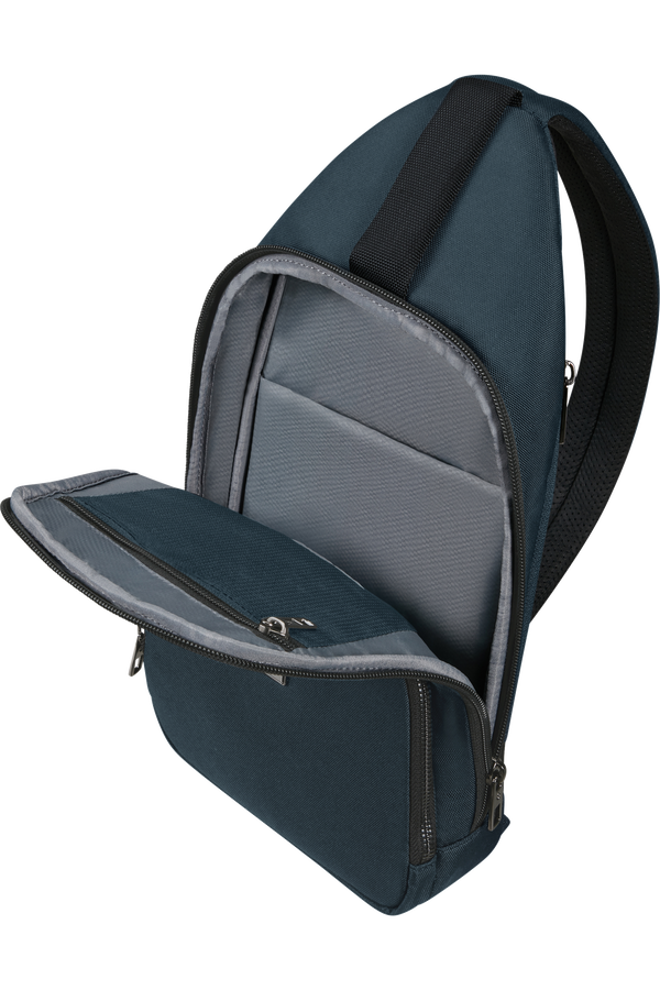 Samsonite Sacksquare Sling Bag M  Blu