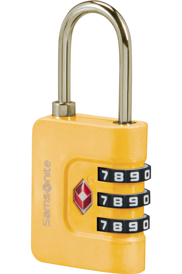 Samsonite Ta Revolution Combilock 3 dial TSA  Giallo
