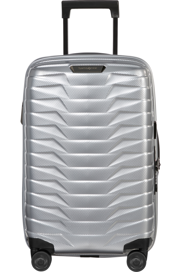 Samsonite Proxis Spinner Expandable Length 35cm 55cm  Argento